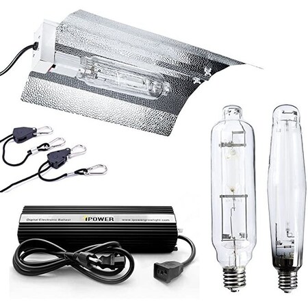 Ipower Grow Light Set includes 1000 watt digital electronic ballast + Super HPS GLSETX1000DHMWING20
